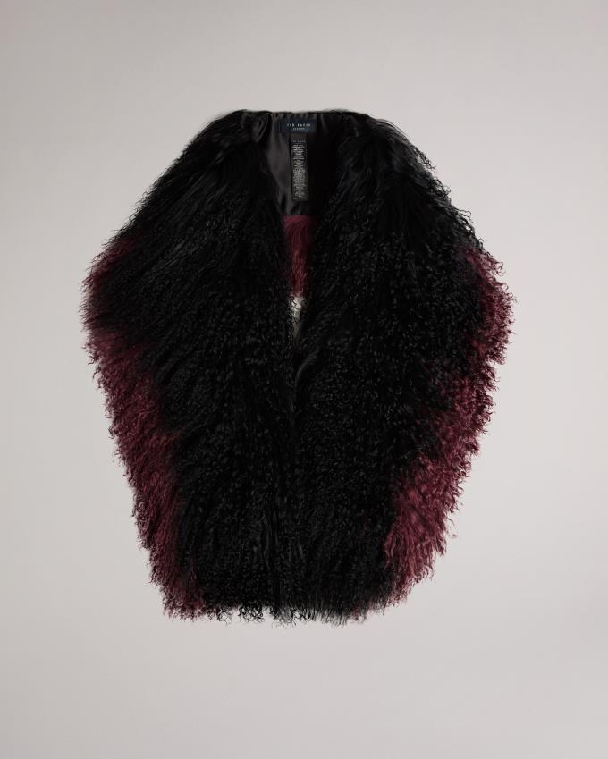 écharpe Ted Baker Shearling Noir Femme | PMO-90297170